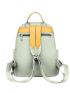 Medium Classic Backpack Two Tone For College School