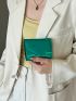 Metallic Small Wallet Funky PU For Daily Life