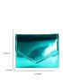 Metallic Small Wallet Funky PU For Daily Life