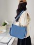 Large Capacity Messenger Bag Polyester Casual For Daily Life