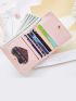 Cartoon Graphic Small Wallet Extra Thin