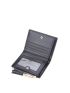 Two Tone Small Wallet Letter Graphic Tassel Decor