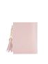 Two Tone Small Wallet Letter Graphic Tassel Decor