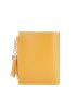 Two Tone Small Wallet Letter Graphic Tassel Decor