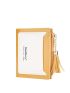 Two Tone Small Wallet Letter Graphic Tassel Decor