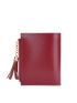 Two Tone Small Wallet Letter Graphic Tassel Decor