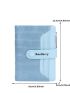 Crocodile Embossed Small Wallet Letter Graphic With Zipper PU