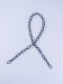 Minimalist Bag Strap Black Chain