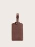 Minimalist Luggage Tag Buckle Decor Extra Thin