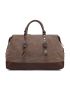 MARKROYAL Large-capacity Travel Bag Handbag Luggage Bag Fitness Photography Bag Canvas Bag Men And Women Shoulder Bag Coffee Brown