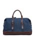 MARKROYAL Large-capacity Travel Bag Handbag Luggage Bag Fitness Photography Bag Canvas Bag Men And Women Shoulder Bag Blue