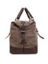 MARKROYAL Large-capacity Travel Bag Handbag Luggage Bag Fitness Photography Bag Canvas Bag Men And Women Shoulder Bag Coffee Brown