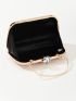 Mini Box Bag Rhinestone Decor Top Handle For Party
