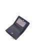 Crocodile Embossed Small Wallet Pink Fashionable Credit Card Holder For Daily