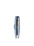 Crocodile Embossed Small Wallet Dusty Blue Fashionable Credit Card Holder For Daily