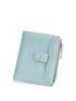 Crocodile Embossed Small Wallet Pink Fashionable Credit Card Holder For Daily
