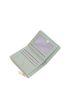 Crocodile Embossed Small Wallet Pink Fashionable Credit Card Holder For Daily