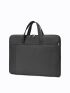 Minimalist Briefcase Large Capacity Black For Work
