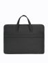 Minimalist Briefcase Large Capacity Black For Work