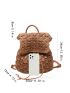 Drawstring Detail Straw Bag Vacation For Daily Life