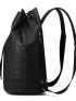 Medium Drawstring Backpack Waterproof Minimalist