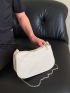 Chain Crossbody Bag PU Minimalist For Daily Life