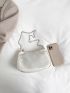 Chain Crossbody Bag PU Minimalist For Daily Life