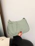 Chain Crossbody Bag PU Minimalist For Daily Life