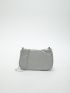 Chain Crossbody Bag PU Minimalist For Daily Life