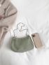 Chain Crossbody Bag PU Minimalist For Daily Life