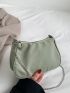 Chain Crossbody Bag PU Minimalist For Daily Life