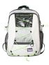 Drawstring Detail Functional Backpack With Adjustable-strap