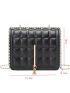 Mini Square Bag Tassel Decor Chain Strap