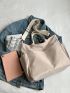 Minimalist Unisex Shopper Bag Double Handle