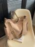 Minimalist Unisex Shopper Bag Double Handle
