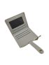 Crocodile Embossed Small Wallet Bi-Fold Credit Card Holder