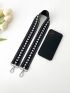 Geometric Pattern Adjustable Bag Strap for Bag Strap Replacement