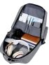Gray Laptop Backpack Minimalist For Work