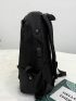 Black Laptop Backpack Minimalist For Work