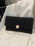 Stitch Detail Envelope Bag Polyester For Daily Life