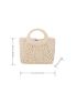 Top Ring Straw Bag Vacation For Summer