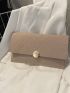 Stitch Detail Envelope Bag Polyester For Daily Life