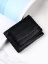 New Women Mini Wallet Short Hasp Purses Large-capacity Coin Bag Tri-fold Wallet