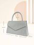 Glitter Square Bag Top Handle For Party Prom Wedding