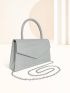 Glitter Square Bag Top Handle For Party Prom Wedding