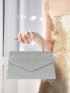 Glitter Square Bag Top Handle For Party Prom Wedding