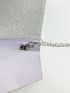 Glitter Square Bag Top Handle For Party Prom Wedding