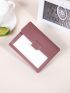 Colorblock Small Wallet Fold Over