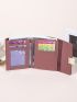 Colorblock Small Wallet Fold Over