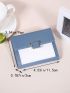 Colorblock Small Wallet Fold Over